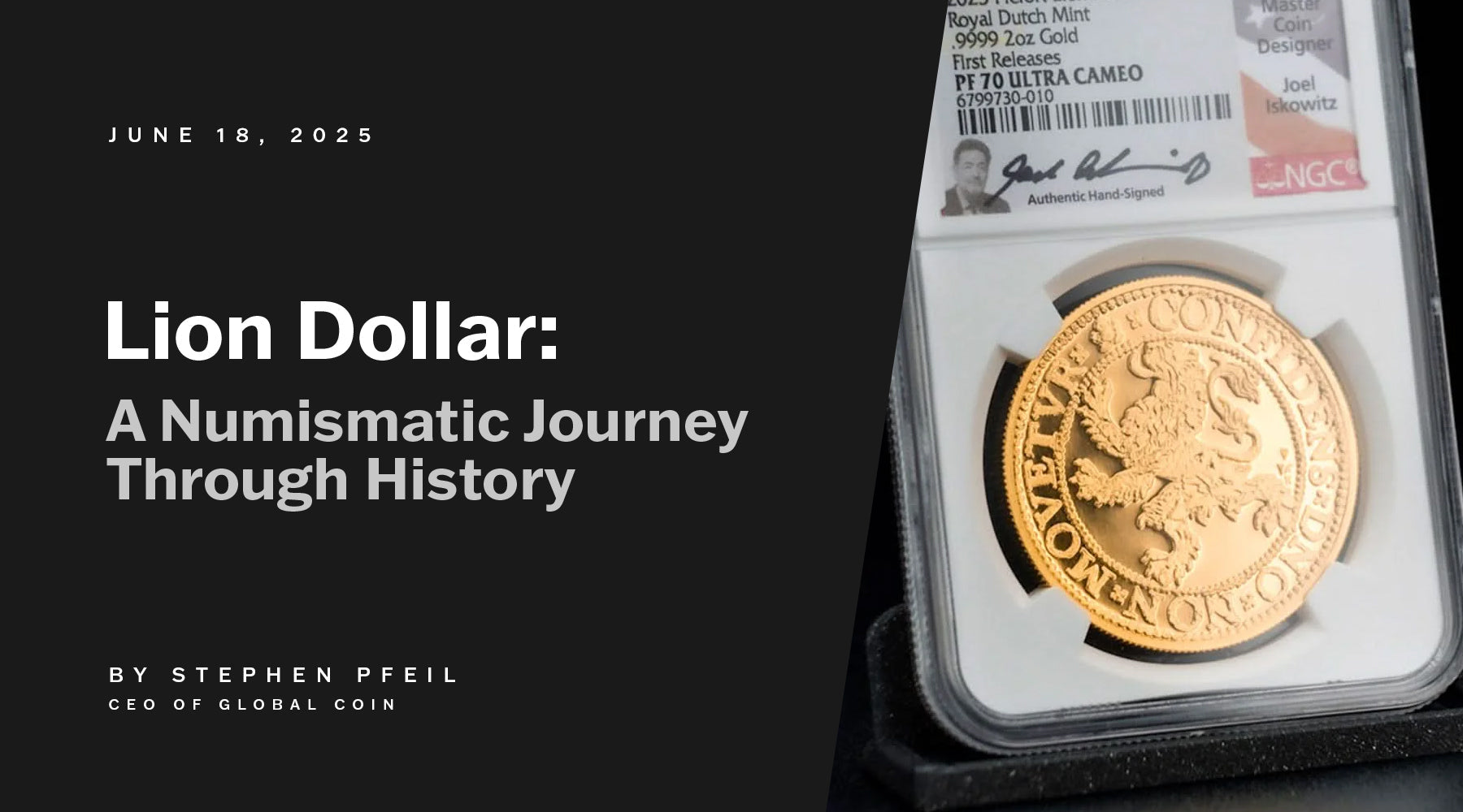 Lion Dollar: A Numismatic Journey Through History
