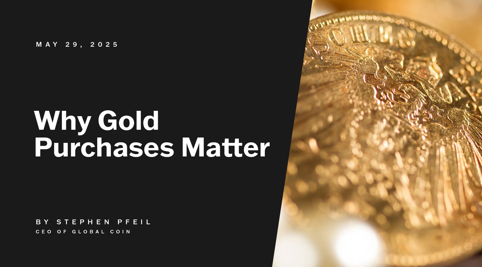 Why Gold Purchases Matter
