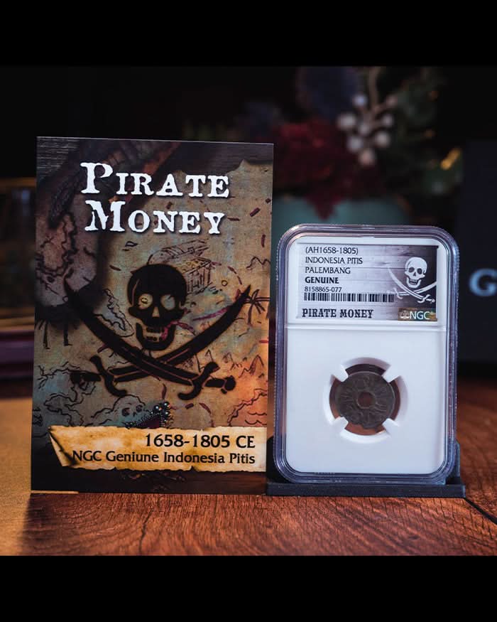 1658-1805 Indonesia Pitis Palembang Pirate Money