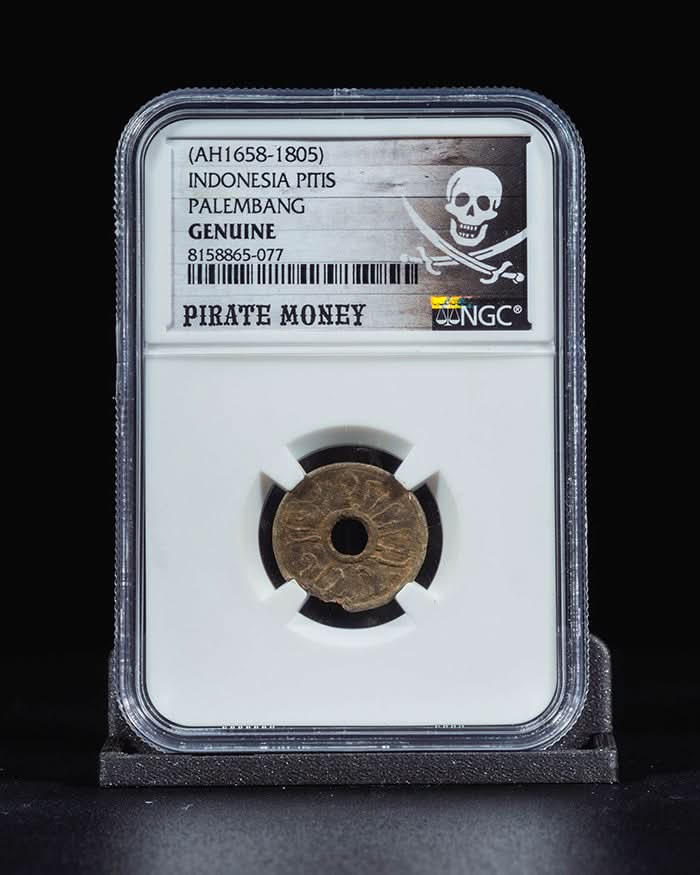 1658-1805 Indonesia Pitis Palembang Pirate Money