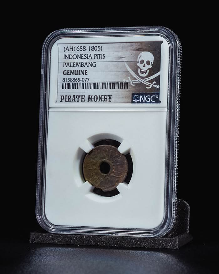 1658-1805 Indonesia Pitis Palembang Pirate Money