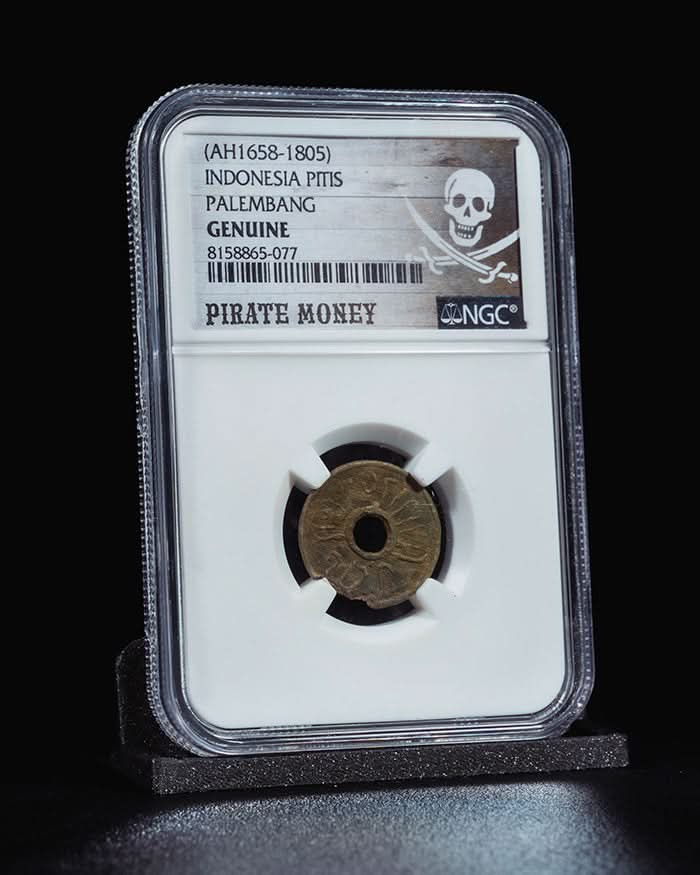 1658-1805 Indonesia Pitis Palembang Pirate Money