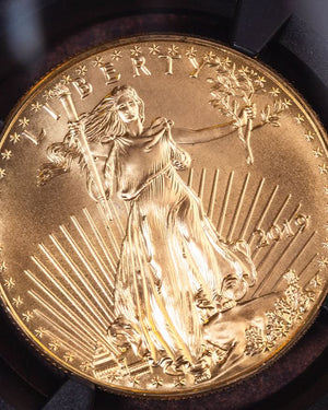 2019 $50 Gold Eagle | Early Releases MS69 "Global Coin Series" | Anna Cabral Autographed