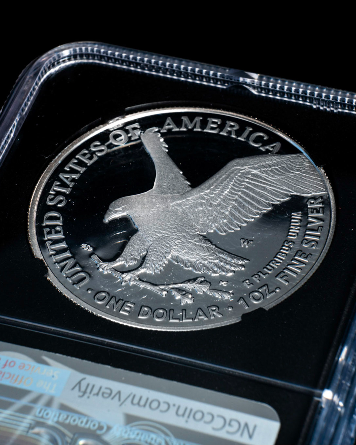 2022 W $1 Silver Eagle