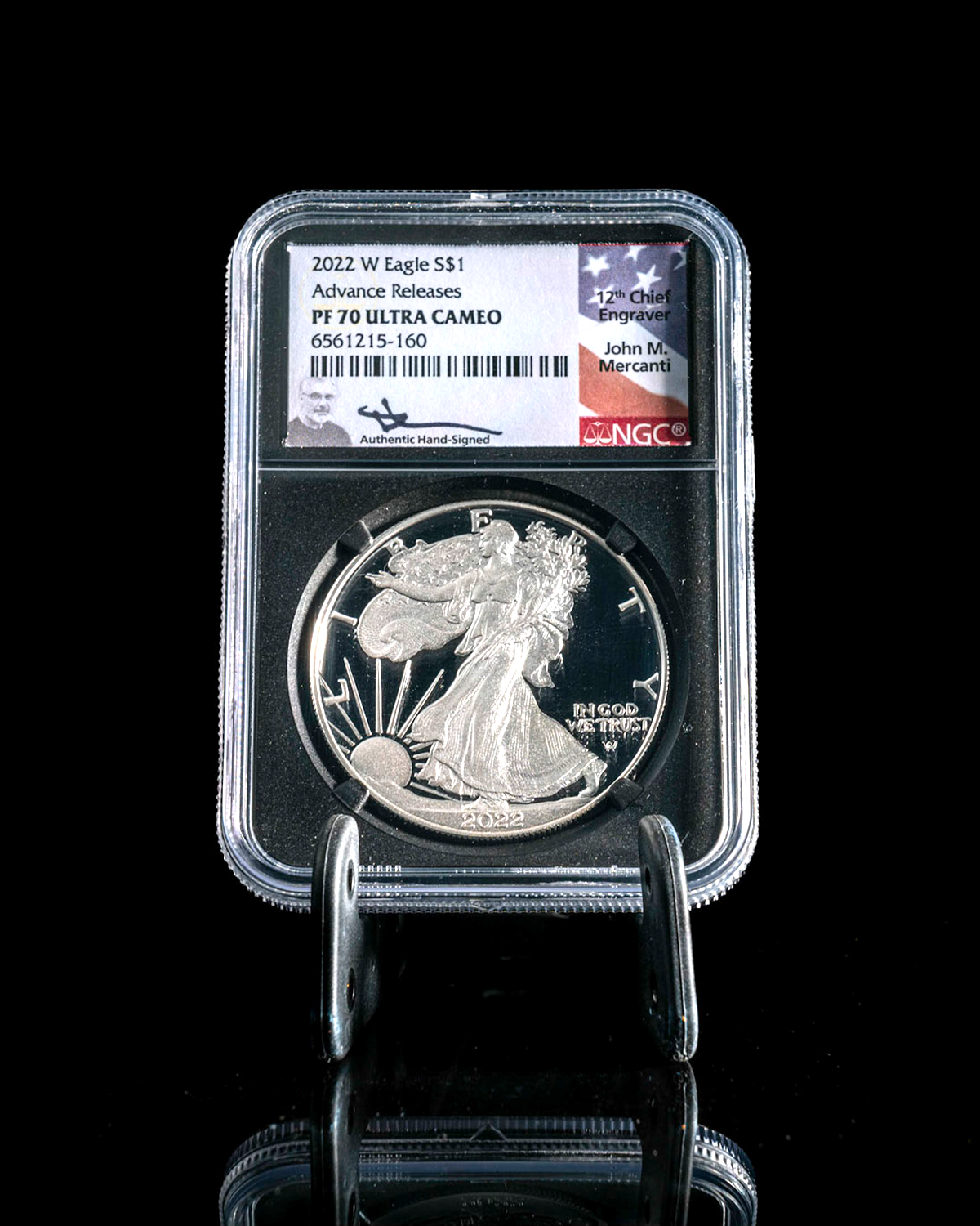 2022 W $1 Silver Eagle