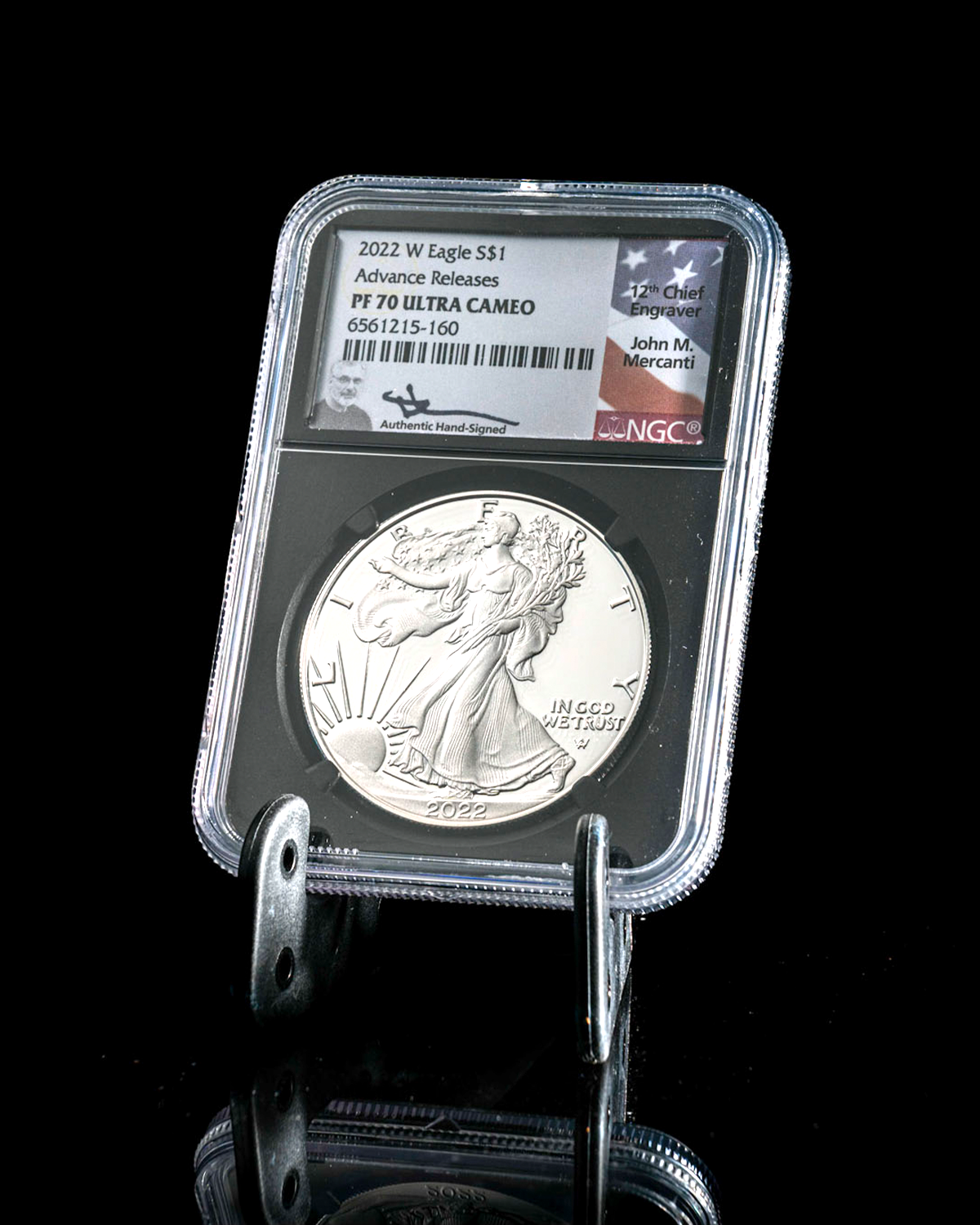 2022 W $1 Silver Eagle