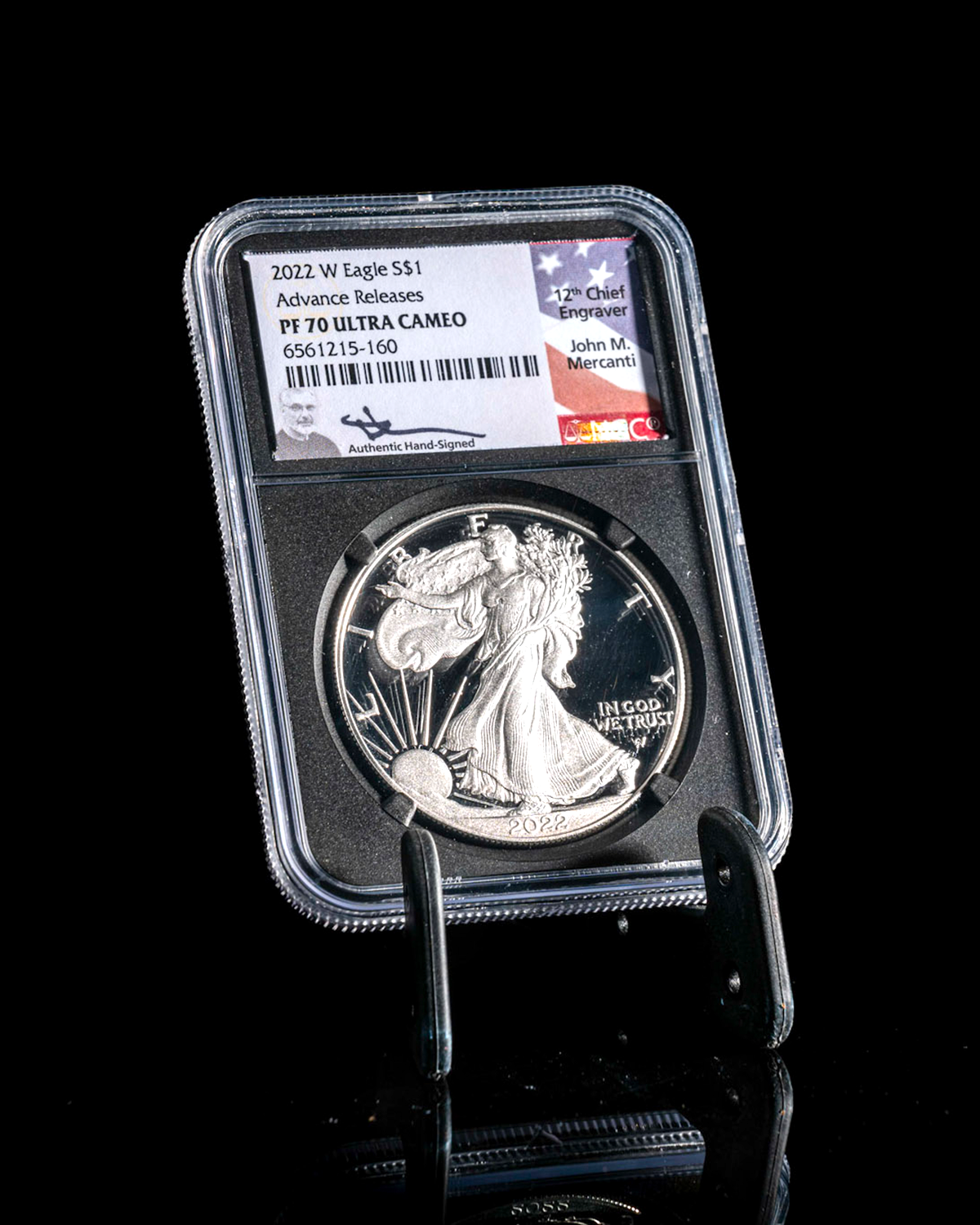 2022 W $1 Silver Eagle