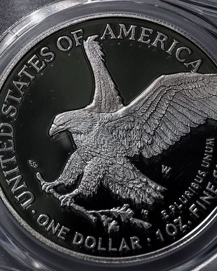 2022 W $1 Silver Eagle | Advanced Release | PR70 DCAM | Stephanie Sabin Signed