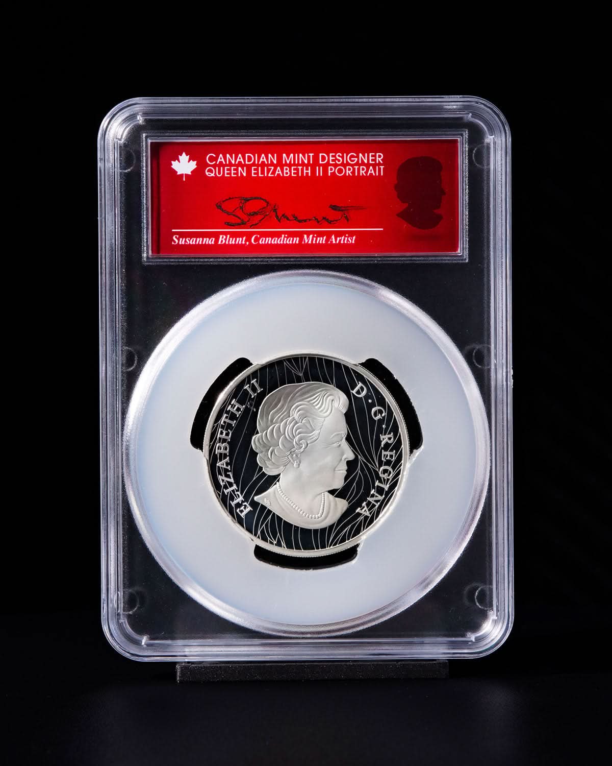 2022 $30 Silver Snowy Owl | First Day Of Issue PR70 PCGS | Susanna Blunt Autographed