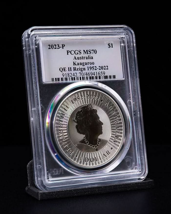 2023 3pc Silver Global Coin Set | MS70 PCGS | Stephanie Sabin Autographed