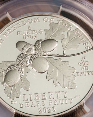 2023 $100 Platinum Eagle | Advanced Release PR70 PCGS | Stephanie Sabin Autographed