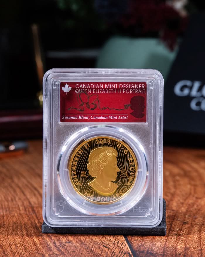 2023 $200 Canada Jean Paul Riopelle-Petit Hibou Ultra High Relief | First Day of Issue PCGS PR70 Deep Cameo | Susanna Blunt Autographed