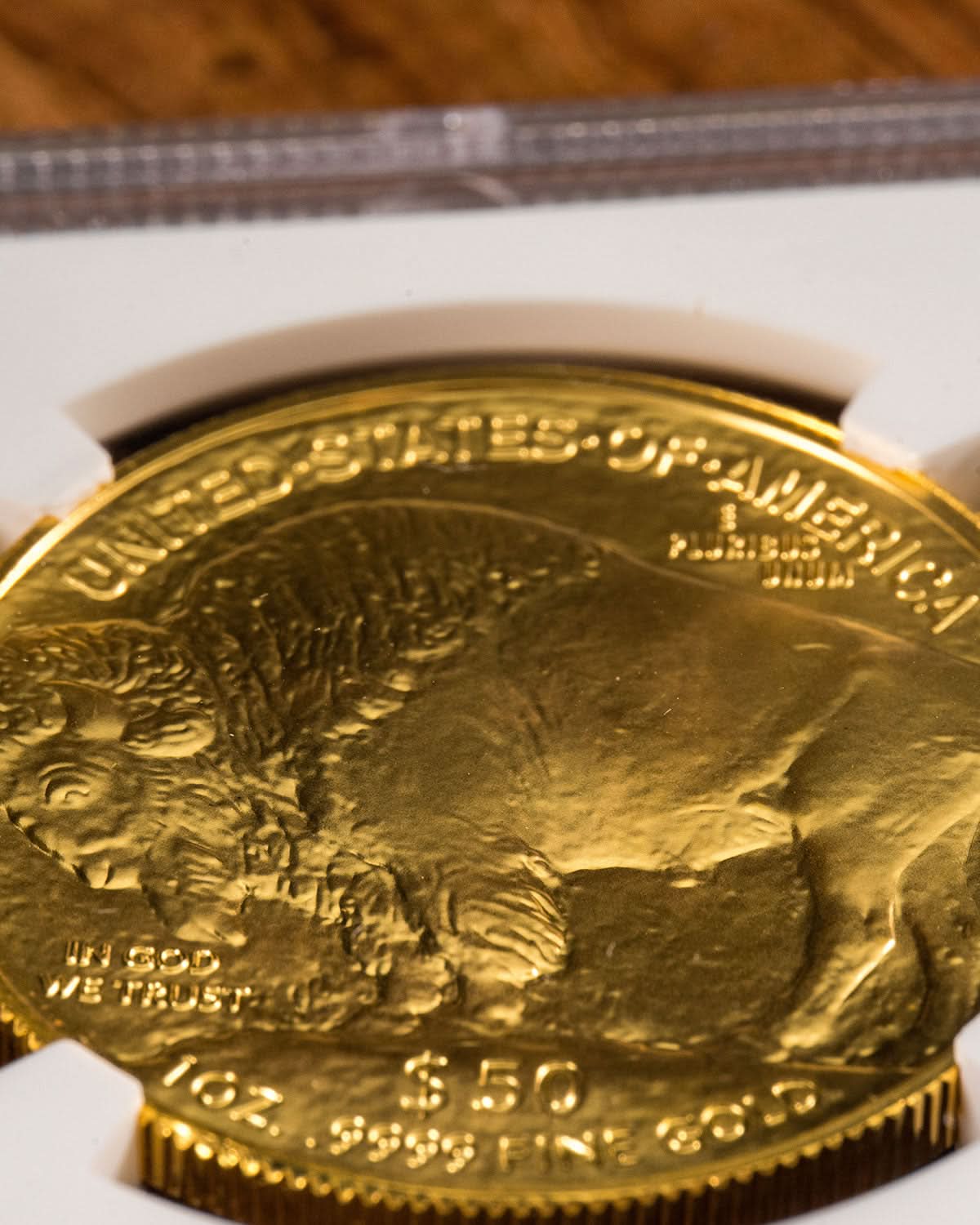 2023 $50 W Gold Buffalo | Advanced Release PR70 PCGS | Stephanie Sabin Autographed