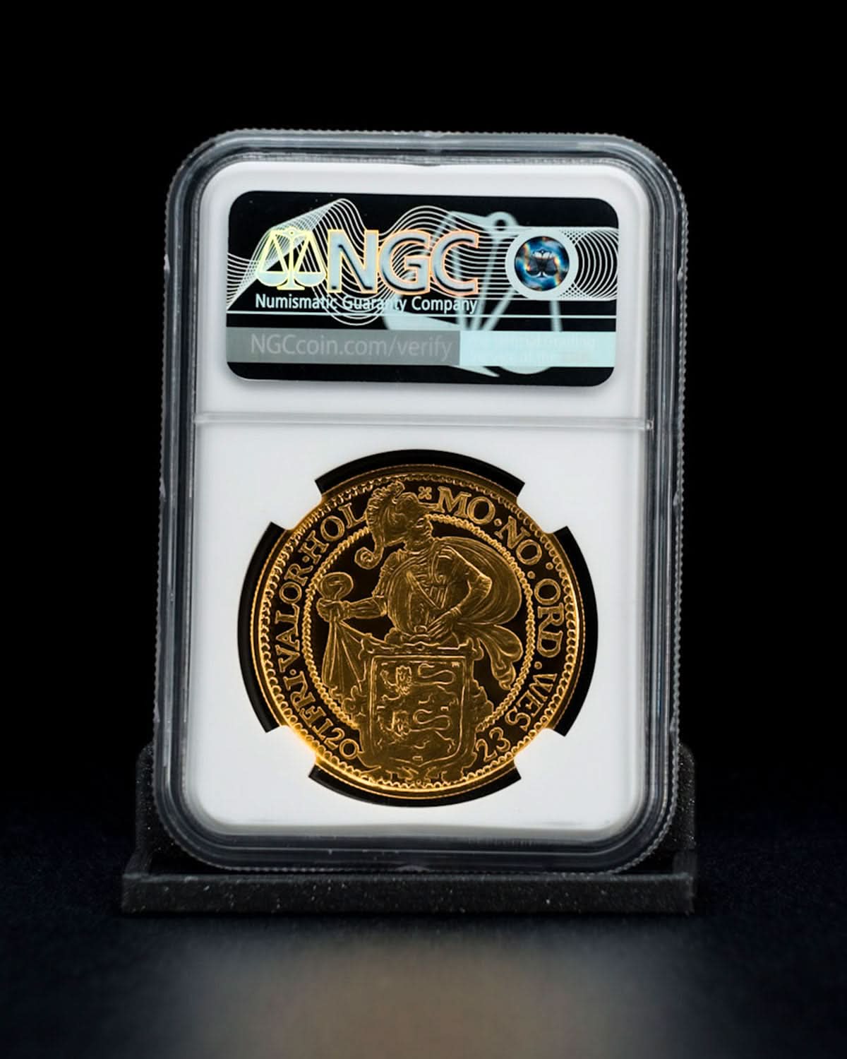 2023 1oz Gold Lion Dollar Royal Dutch Mint | First Releases PF70 Ultra Cameo | Joel Iskowitz Autographed