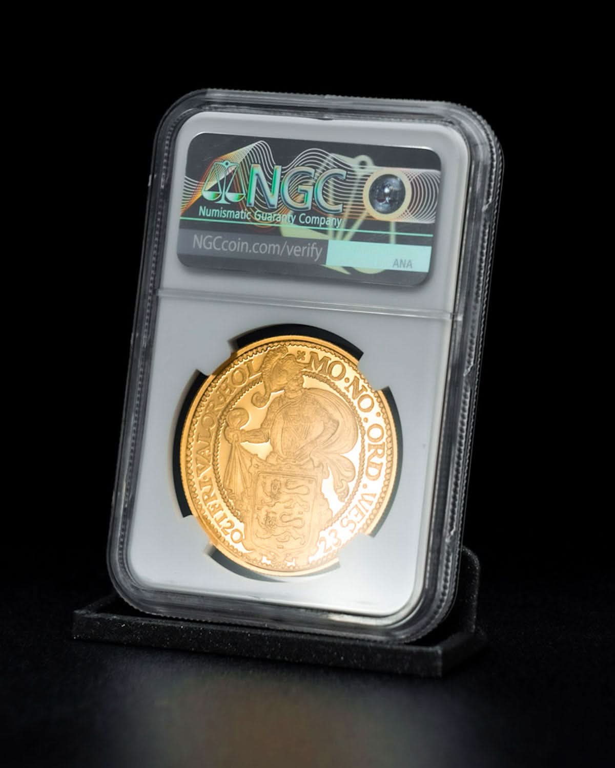 2023 1oz Gold Lion Dollar Royal Dutch Mint | First Releases PF70 Ultra Cameo | Joel Iskowitz Autographed