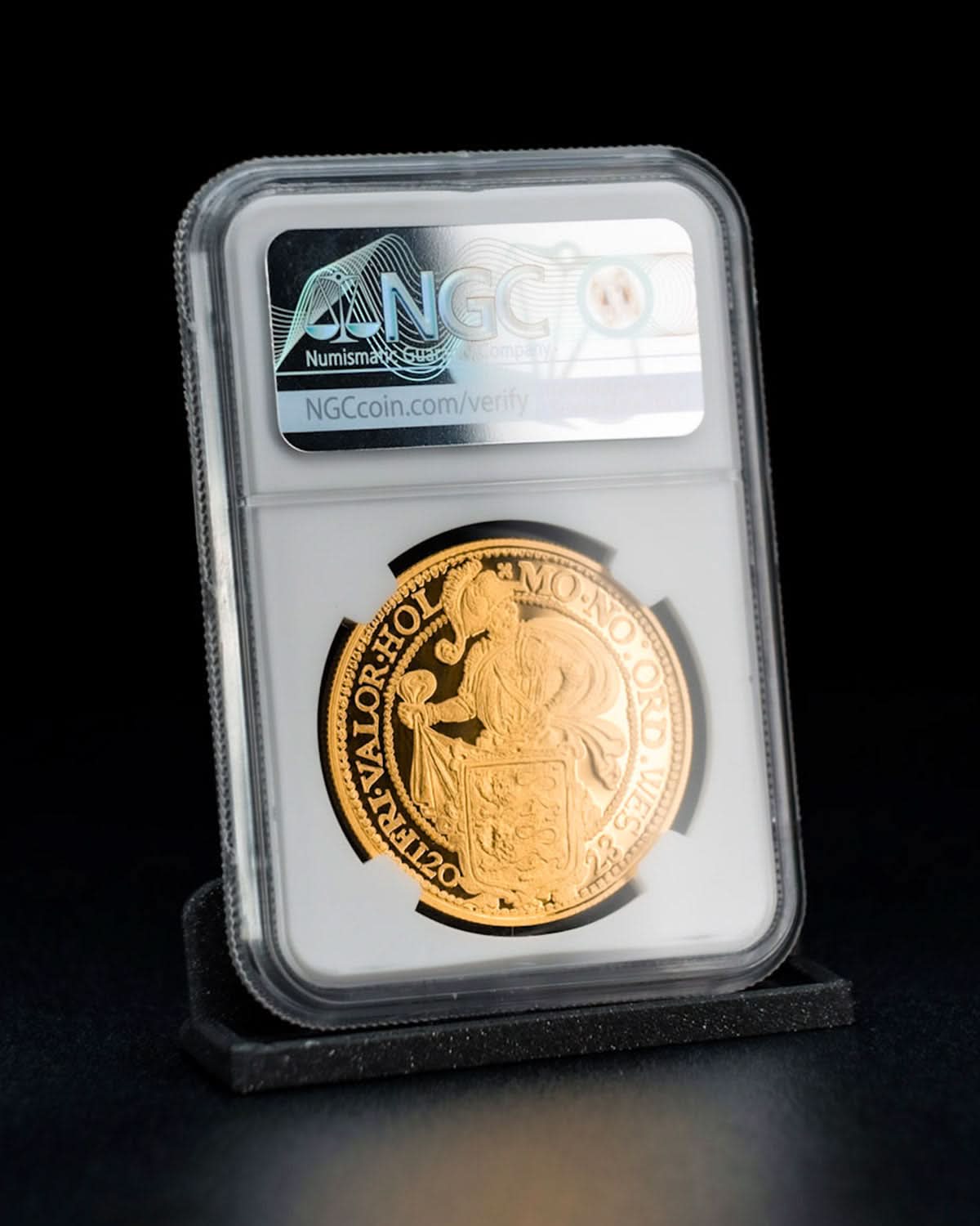 2023 1oz Gold Lion Dollar Royal Dutch Mint | First Releases PF70 Ultra Cameo | Joel Iskowitz Autographed