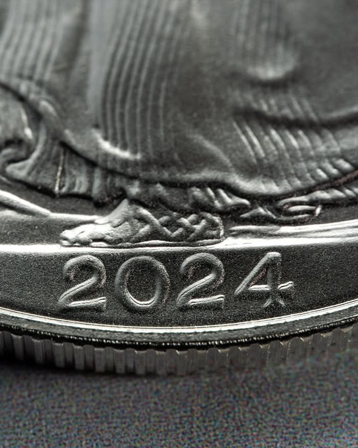 2024 1 oz American Silver Eagle BU - Brilliant Uncirculated Coin