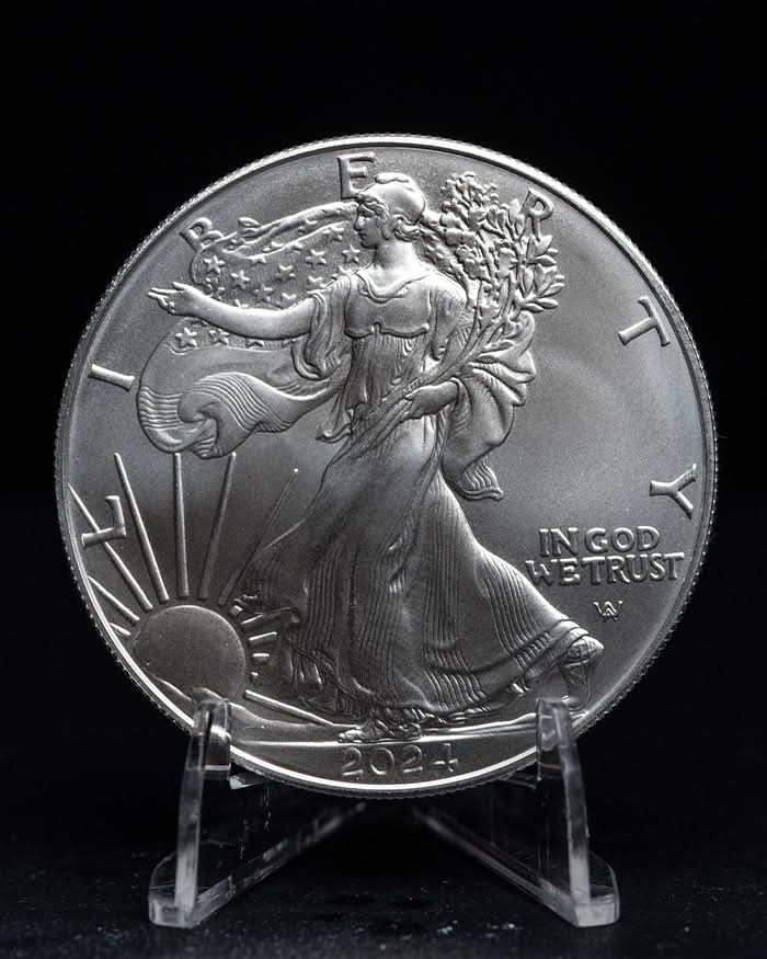 2024 1 oz American Silver Eagle BU - Brilliant Uncirculated Coin