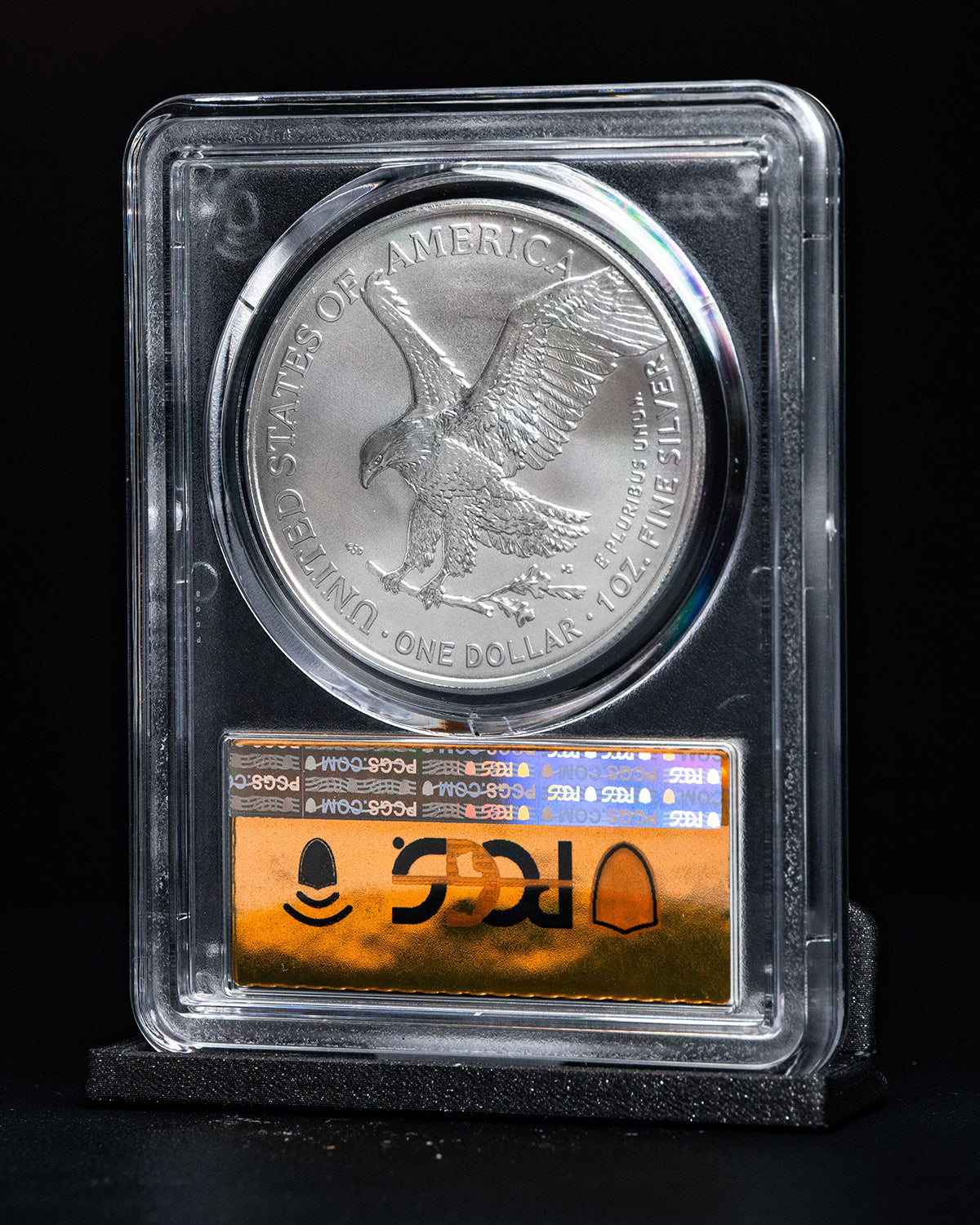 2024 $1 Gold Label Silver Eagle | First Day of Issue PCGS MS70