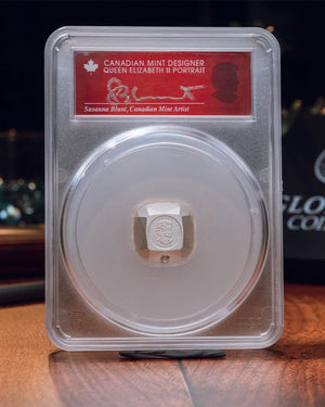 2024 Burnished Silver Ideal Cushion Diamond