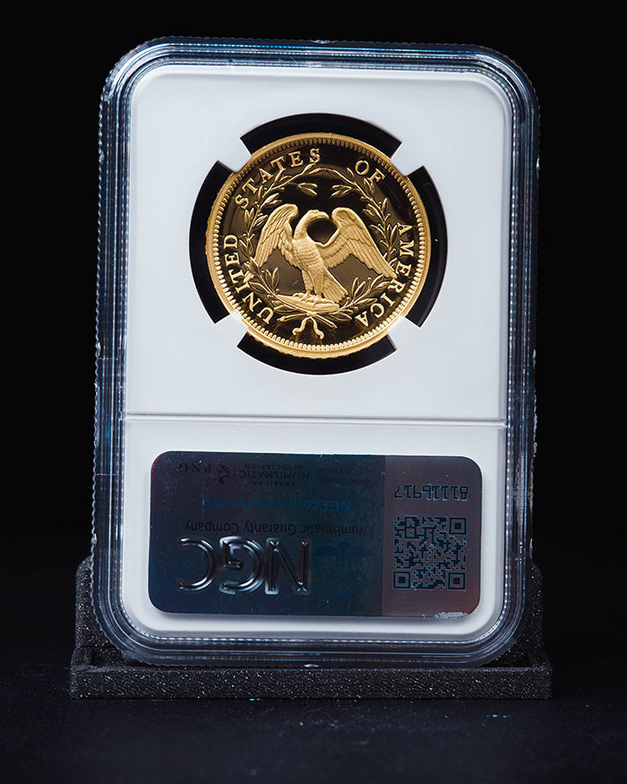 2024 Gold Flowing Hair 230th Anniversary | High Relief Advanced Releases PF70 Ultra Cameo | Kenneth Bressett Autographed