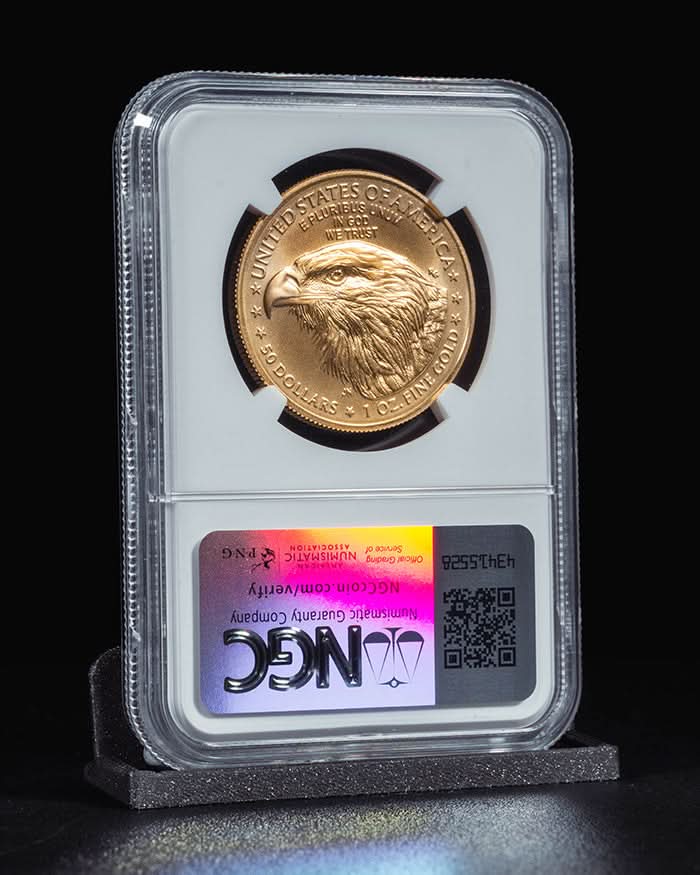 Bressett Autographed Gold Coins