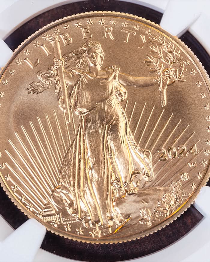 Bressett Autographed Gold Coins