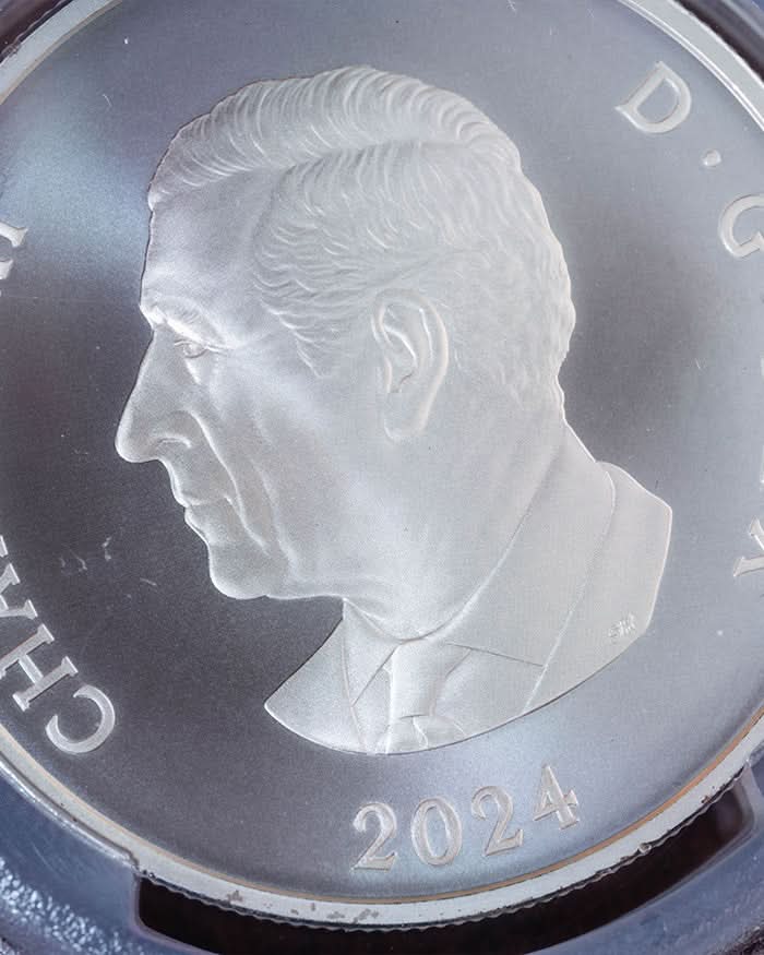 2024 $20 Canada Silver Sapphire Jubilee | First Day of Issue PCGS PR70 Deep Cameo | Steven Rosati Autographed