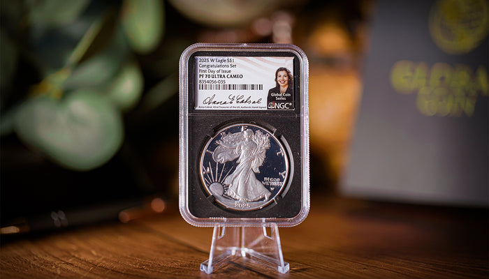 2025 W $1 Silver Eagle