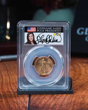 4oz Gold EagleFDOIMS70 Sabin