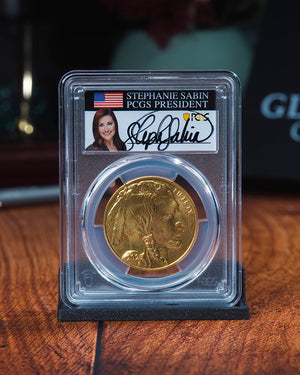 1oz Gold Buffalo FDOIMS70 Sabin