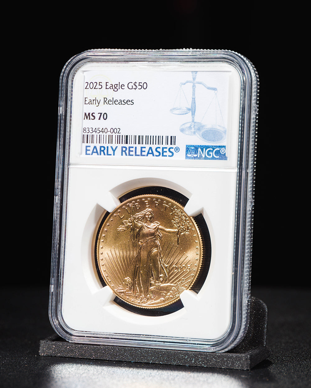 2025 1 oz Gold Eagle | Early Releases NGC MS70
