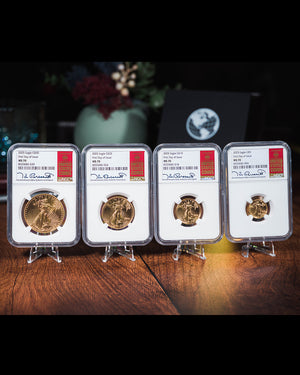 4pc GoldEagle 4pc Set FDOIMS70 Bressett