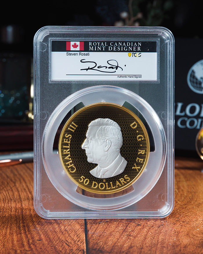 5 oz Gold Canada Maple Leaves