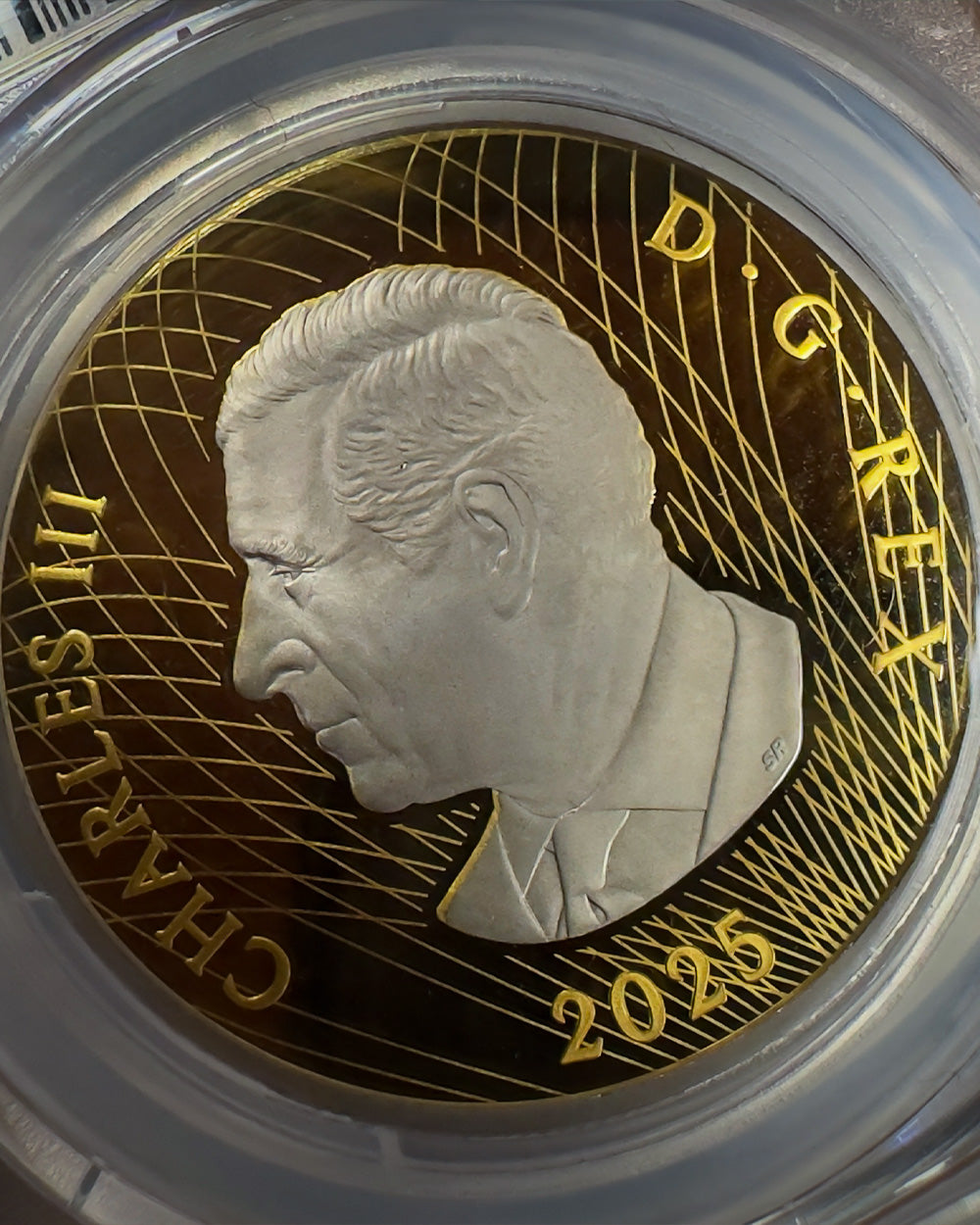 2025 Gold Diamond Brooch | First Day of Issue PCGS MS70 | Steven Rosati Autographed