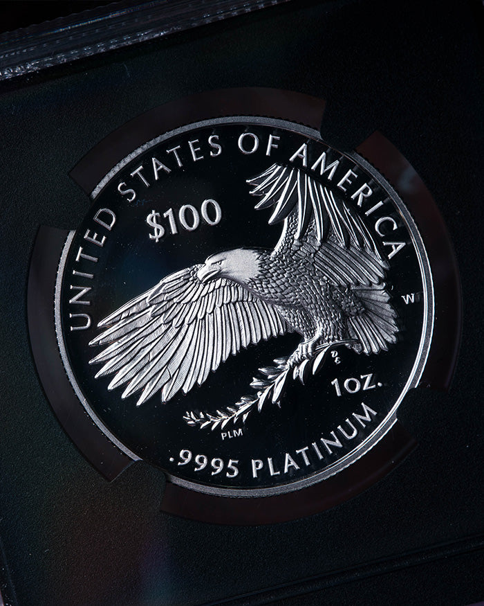 2025 W $100 Right to Petition Platinum Eagle | Advanced Release NGC PF70 Ultra Cameo | Anna Cabral Autographed