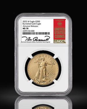 Burnished Gold Eagle