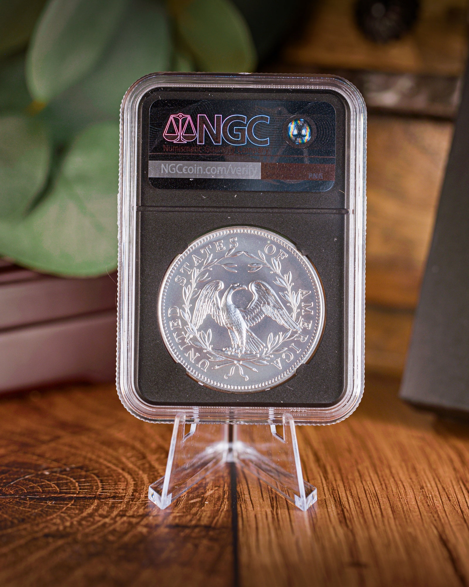 2024 1 oz Silver Flowing Hair 230th Anniversary Medal | NGC MS70 | Anna Cabral Autographed