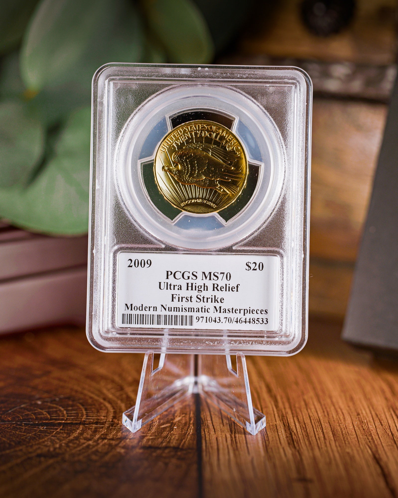 2009 Gold Ultra High Relief | PCGS First Strike Modern Numismatic Masterpieces | Stephanie Sabin Autographed