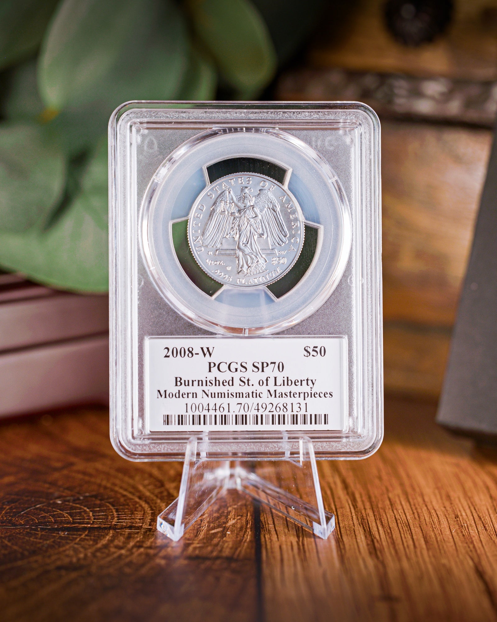 2008-W 1/2 oz Platinum Eagle | PCGS SP70