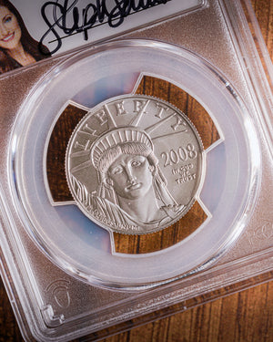 2008-W $50 Platinum Eagle | PCGS SP70