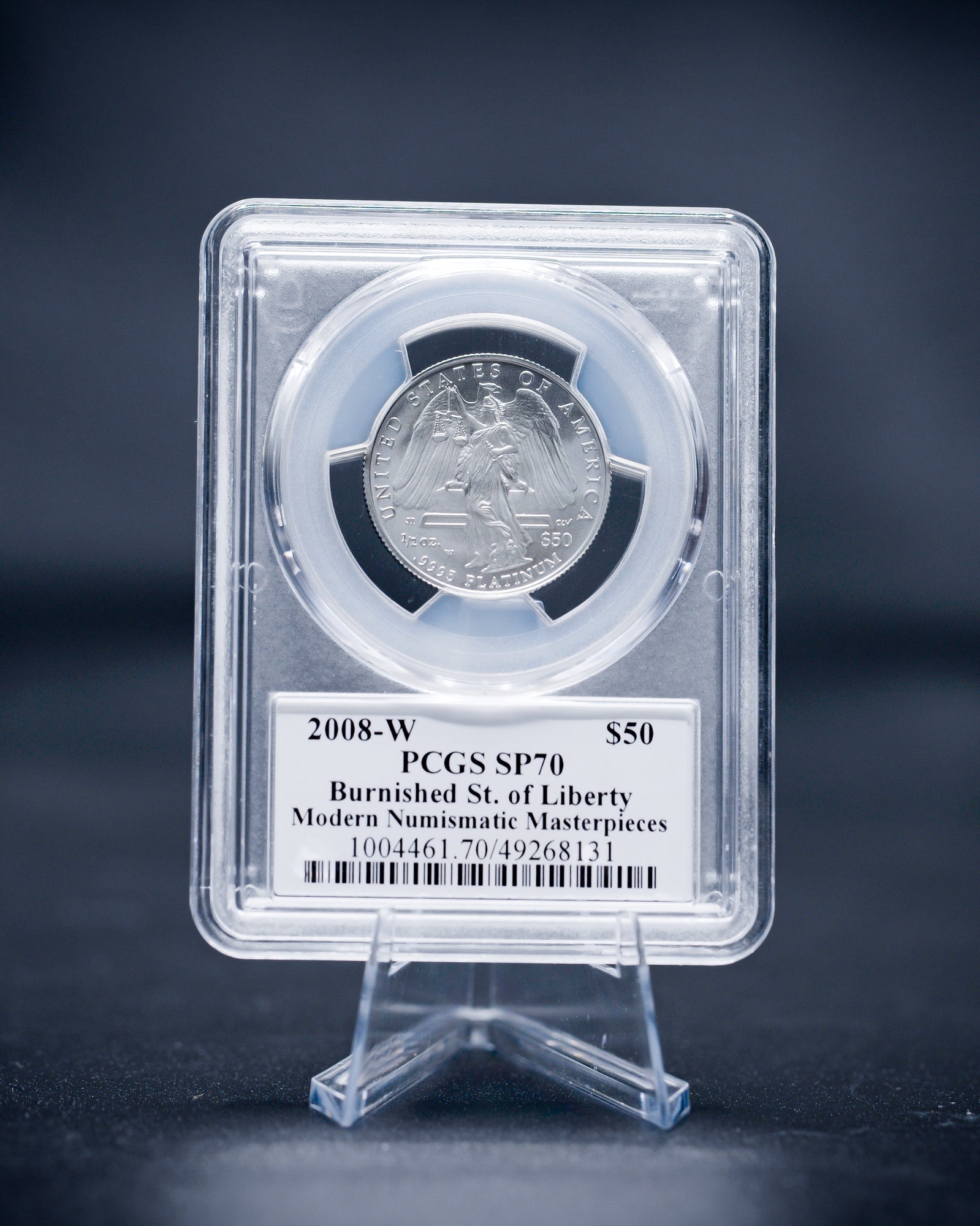 2008-W 1/2 oz Platinum Eagle | PCGS SP70