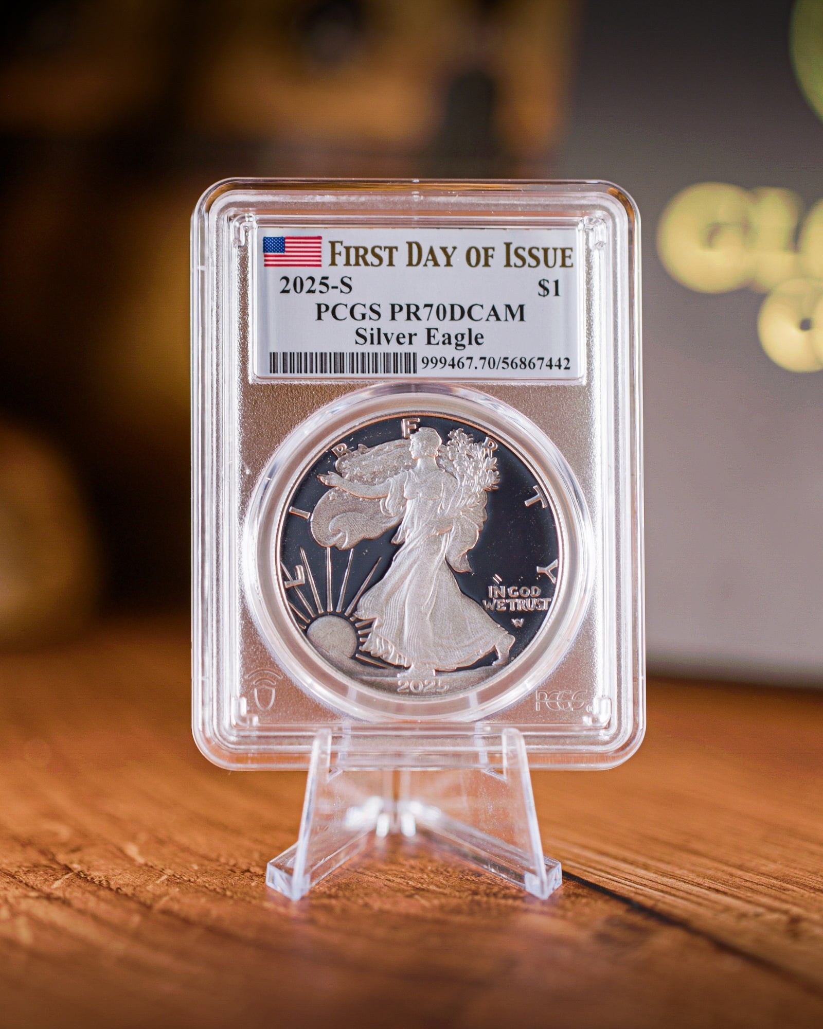 2025-S Proof Silver Eagle PCGS PR70 Deep Cameo