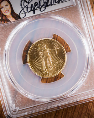 2026 $10 American Gold Eagle | MS70 First Day of Issue | Stephanie Sabin Autographed