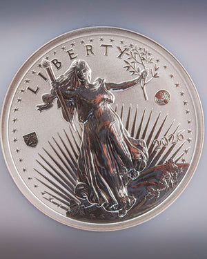 2026 5 oz Silver Ultra High Relief "Family of Eagles" Type 1 | 250th Anniversary Edition Global Privy | NGC Gem Reverse Proof