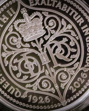 2026 100th Anniversary of the Birth of Queen Elizabeth II Silver Proof Piedfort | Royal Mint | Original Packaging | Limited to 1,250