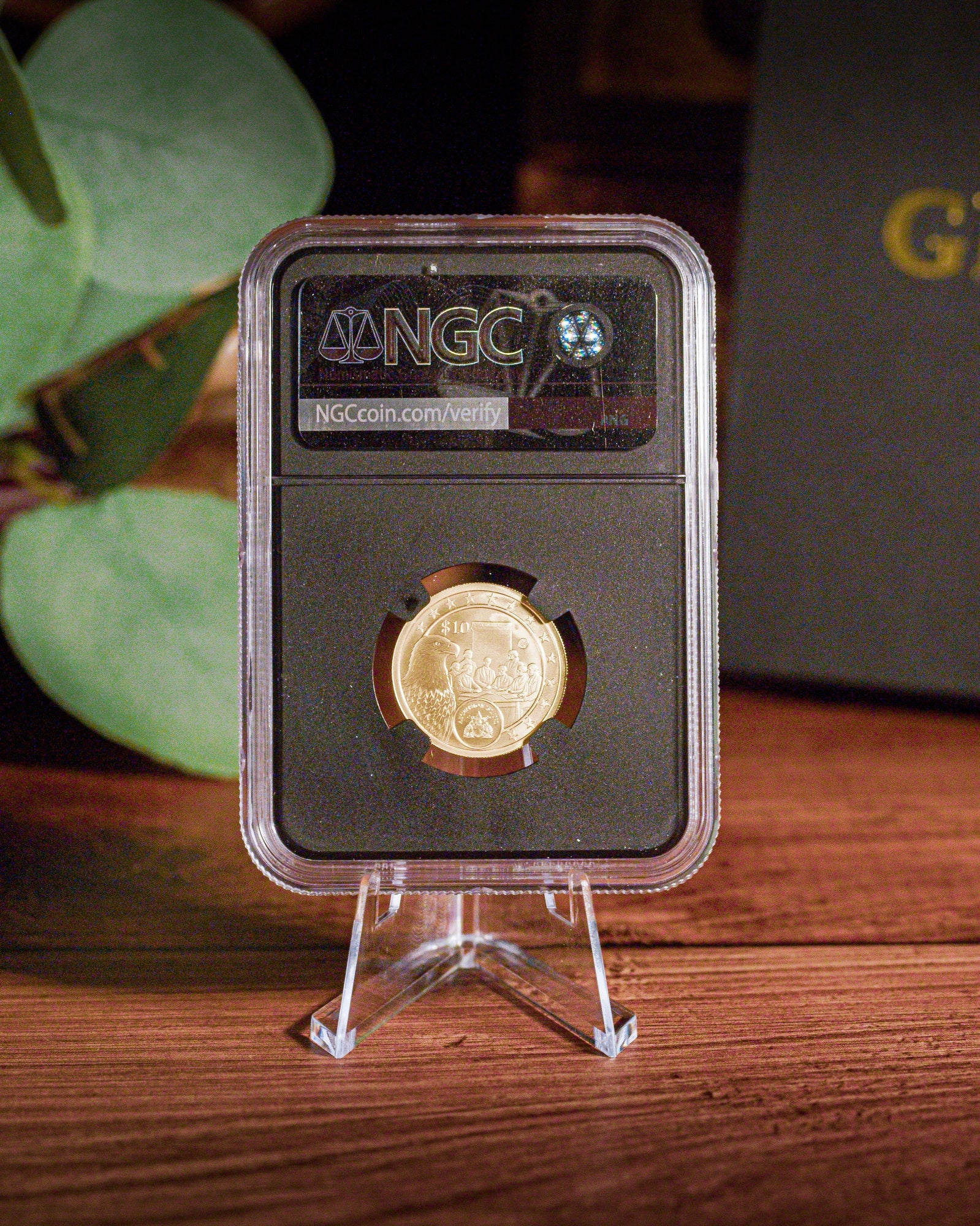 2026 USA 250th Anniversary 1/4 oz Gold Eagle | NGC First Day of Issue | Anna Escobedo Cabral Autographed | Global Coin Series MS70