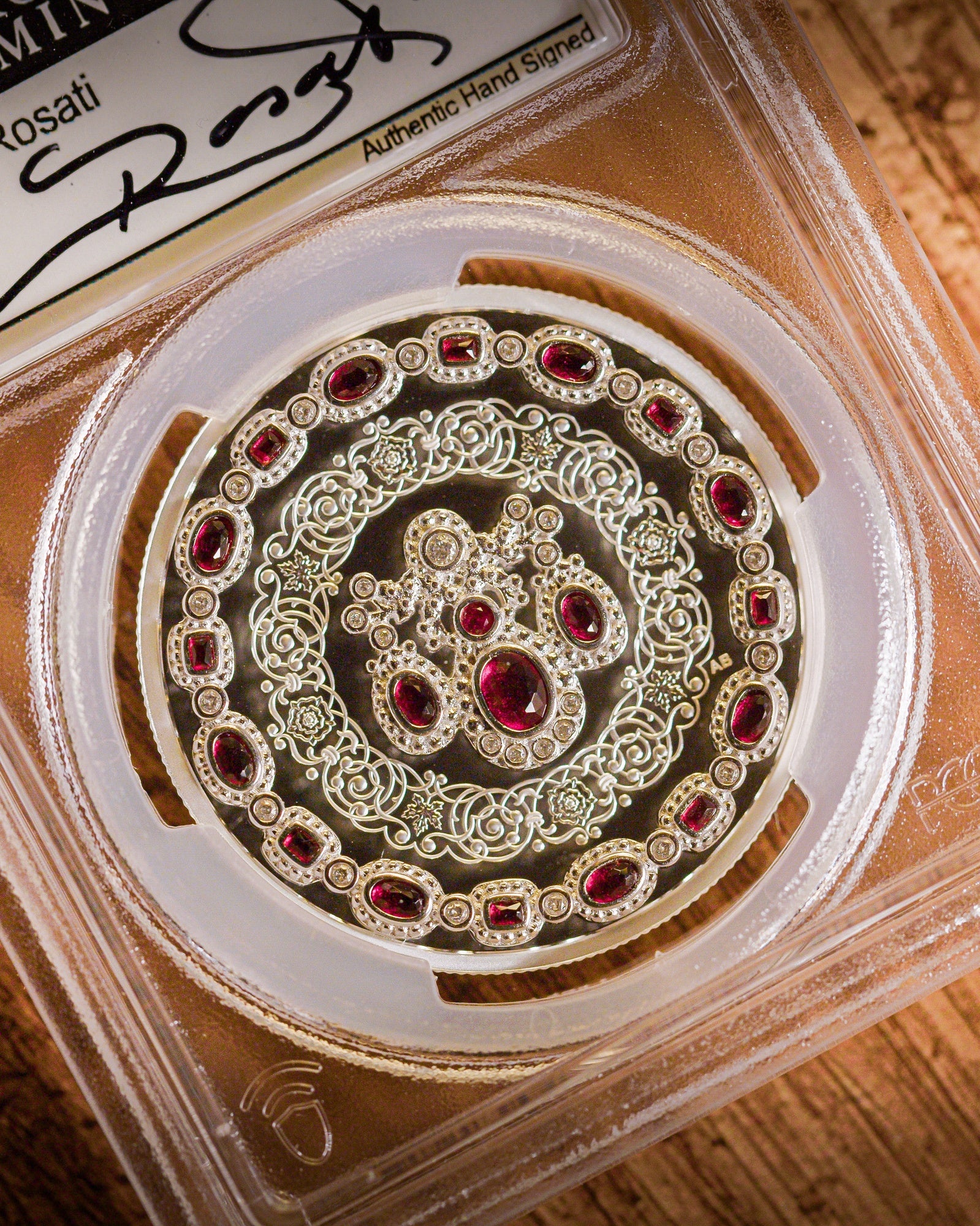 2026 Canada Crown Jewels: Tribute to the 100th Anniversary of the Birth of Queen Elizabeth II 1 oz Silver PCGS Gem Proof Advanced Release Steven Rosati Autographed