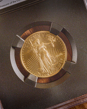 2026 1/4 oz American Gold Eagle | MS70 First Day of Issue | Anna Escobedo Cabral Autographed