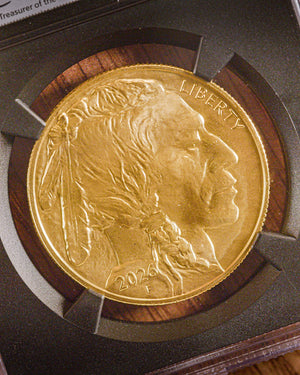 2026 1 oz American Gold Buffalo | MS70 First Day of Issue | Anna Escobedo Cabral Autographed
